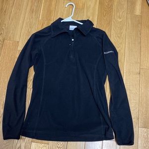 Columbia womens fleece half zip base layer